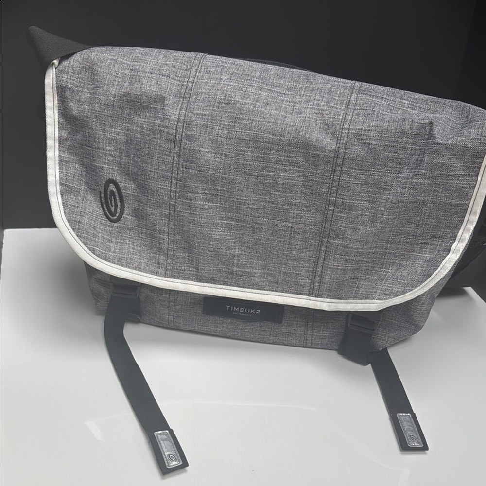 Timbuk2 Gray and Black Messenger Bag